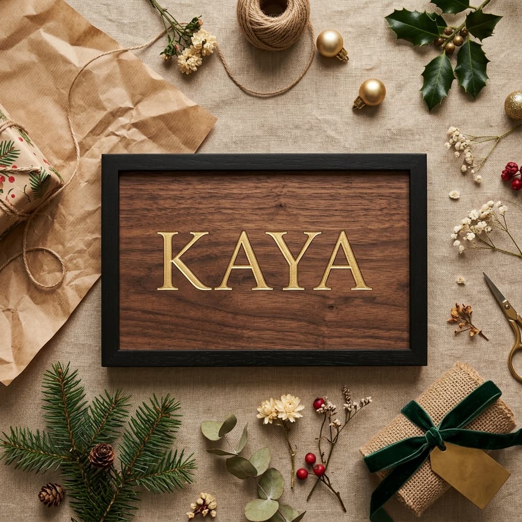 Yeni Eve Hediye: Kişiye Özel Kapı İsimliği detay 3